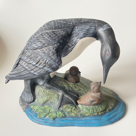 Vintage Loon Family by Cottage Crafts Ceramics - Picture 1 of 16